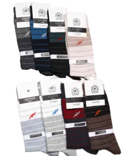 جوراب مردانه ساقدار مودال پنجه گیری