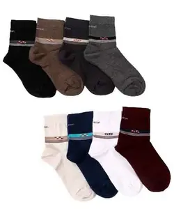 جوراب مردانه پنبه نیم ساق