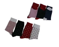 جوراب مردانه پنبه ساقدار نانو فانتینو