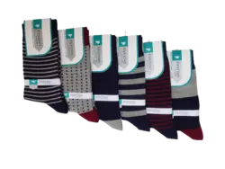 جوراب مردانه پنبه ساقدار نانو فانتینو