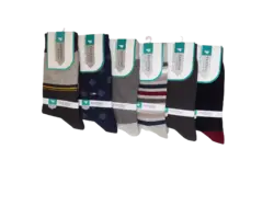 جوراب مردانه پنبه ساقدار نانو فانتینو