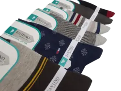 جوراب مردانه پنبه ساقدار نانو فانتینو