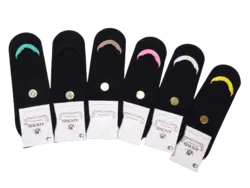 جوراب کالج مردانه پنبه پشت ژله ای