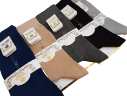 جوراب مردانه پنبه ساقدار نانو