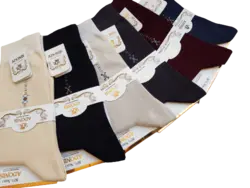 جوراب مردانه پنبه ساقدار نانو