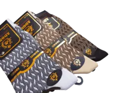 جوراب مردانه ساقدار پنبه دوفس لاکچری