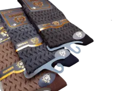 جوراب مردانه ساقدار پنبه دوفس لاکچری