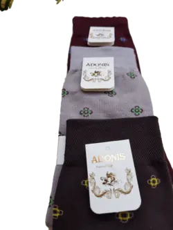 جوراب مردانه پنبه ساقدار نانو