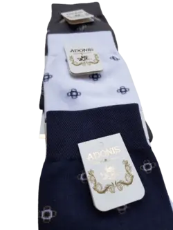 جوراب مردانه پنبه ساقدار نانو