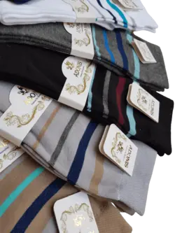 جوراب مردانه پنبه ساقدار نانو