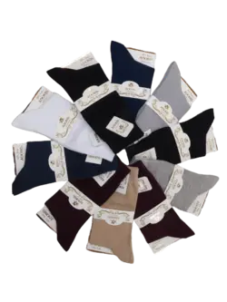 جوراب مردانه پنبه ساقدار نانو