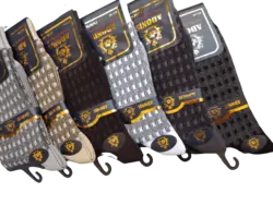 جوراب مردانه ساقدار پنبه دوفس لاکچری