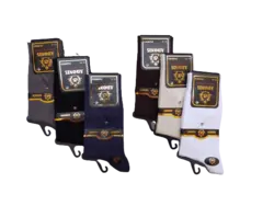 جوراب مردانه ساقدار پنبه دوفس لاکچری