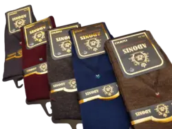 جوراب مردانه ساقدار پنبه دوفس لاکچری