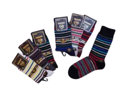 جوراب مردانه ساقدار پنبه دوفس لاکچری