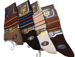 جوراب مردانه ساقدار پنبه دوفس لاکچری