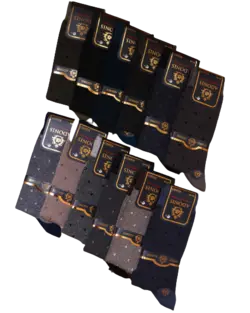 جوراب مردانه ساقدار پنبه دوفس لاکچری