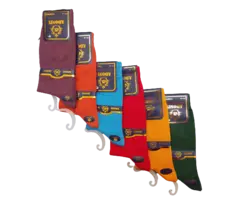 جوراب مردانه ساقدار پنبه دوفس لاکچری