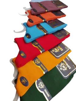 جوراب مردانه ساقدار پنبه دوفس لاکچری