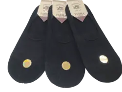 جوراب کالج مردانه پنبه پشت ژله ای