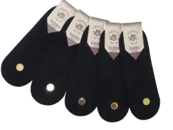 جوراب کالج مردانه پنبه پشت ژله ای