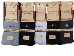 جوراب مردانه دیابتیک نخی پنجه گیری