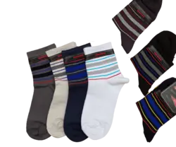 جوراب مردانه پنبه نیم ساق