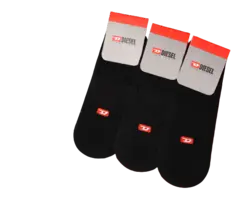 جوراب کالج مردانه پنبه گلدوزی