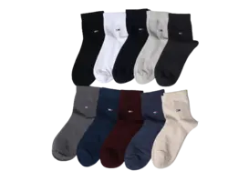 جوراب مردانه پنبه نیم ساق