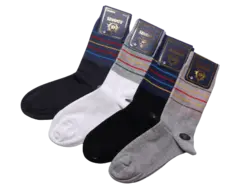 جوراب مردانه ساقدار پنبه دوفس لاکچری