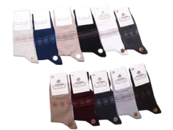 جوراب مردانه پنبه ساقدار نانو