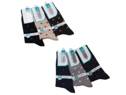 جوراب مردانه پنبه ساقدار نانو فانتینو