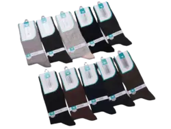 جوراب مردانه پنبه ساقدار نانو فانتینو