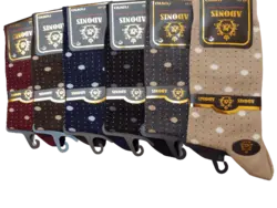 جوراب مردانه ساقدار پنبه دوفس لاکچری