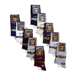 جوراب مردانه ساقدار پنبه دوفس لاکچری