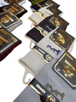 جوراب مردانه ساقدار پنبه دوفس لاکچری