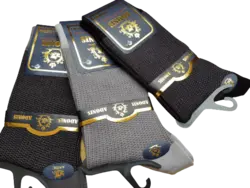 جوراب مردانه ساقدار پنبه دوفس لاکچری