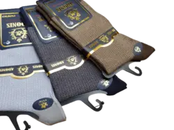 جوراب مردانه ساقدار پنبه دوفس لاکچری