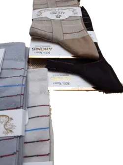 جوراب مردانه پنبه ساقدار نانو