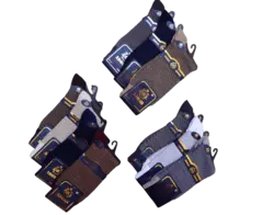 جوراب مردانه ساقدار پنبه دوفس لاکچری