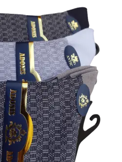 جوراب مردانه ساقدار پنبه دوفس لاکچری