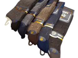 جوراب مردانه ساقدار پنبه دوفس لاکچری