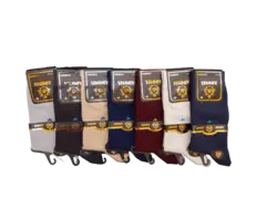 جوراب مردانه ساقدار پنبه دوفس لاکچری