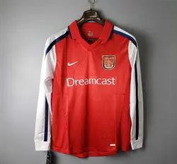 لباس کلاسیک آرسنال 2002-2000 کیت اول