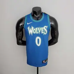 لباس آبی مینه سوتا تیمبرولوز سیتی ادیشن ویژه 75 سالگی NBA