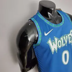 لباس آبی مینه سوتا تیمبرولوز سیتی ادیشن ویژه 75 سالگی NBA