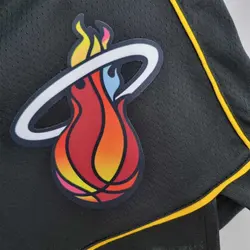 شورت مشکی میامی هیت ویژه 75 سالگی NBA