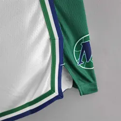شورت سفید دالاس ماوریکس 75 سالگی NBA