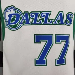 لباس سفید دالاس ماوریکس سیتی ادیشن ویژه ۷۵ سالگی NBA