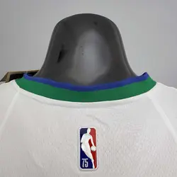 لباس سفید دالاس ماوریکس سیتی ادیشن ویژه ۷۵ سالگی NBA